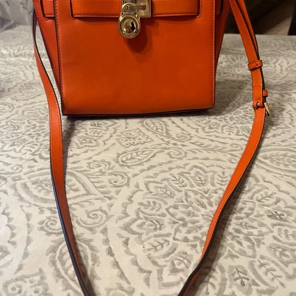 Michael Kors Burnt Orange Crossbody Bag - Picture 2 of 5